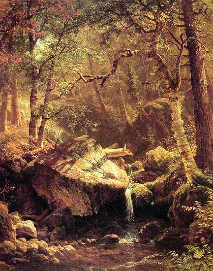 The Mountain Brook, Albert Bierstadt